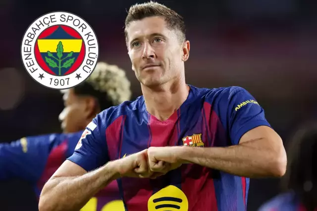 Fener taraftarına m&uuml;jde! Lewandowski ile ilk temas kuruldu