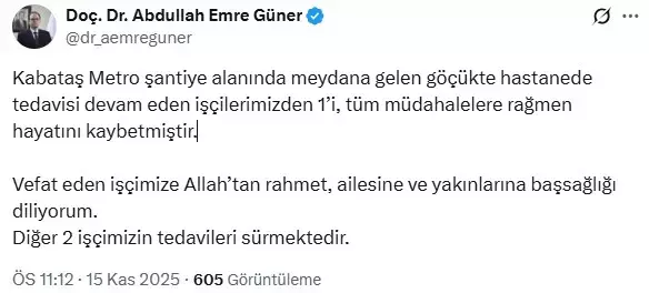 İstanbul'da metro inşaatında iskele &ccedil;&ouml;kt&uuml;: 2 yaralı, 1 iş&ccedil;i hayatını kaybetti