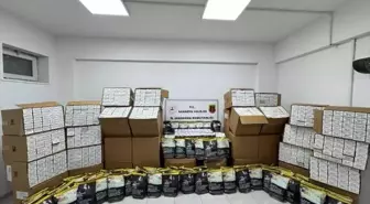 Hendek’te Kaçak Tütün Operasyonu: 32 Bin 800 Dolu Makaron Ele Geçirildi