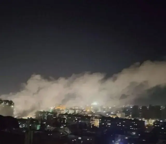 Suriye'nin başkenti Şam'da şiddetli patlamalar